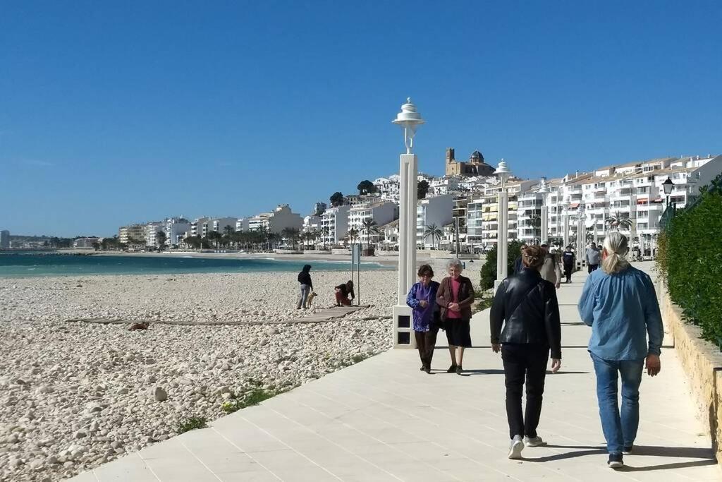 Beachfront Apt! Ac - Pool - Parking Leilighet Altea Eksteriør bilde